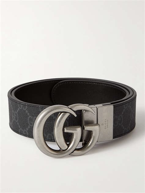 gucci belt mens.|men's Gucci belt on model.